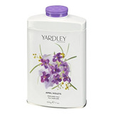 Talco Perfumado Yardley Of London April Violets 7 Oz Feito