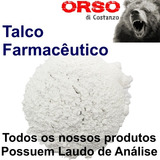 Talco Premium Grau Farmacêutico C/ Certificado Análise 3 Kg