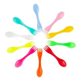 Talher Infantil Plástico 2x1 Com 6 Peças