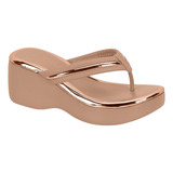 Tamanco Feminino Anabela Plataforma Leve Beira Rio 8455305