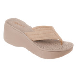 Tamanco Feminino Dijean Conforto Nude Confortavel