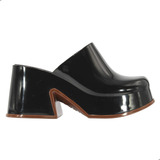 Tamanco Salto Grosso Melissa Mia Preto Original