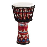 Tambor Africano Portátil Padrões Djembe Africanos Art B