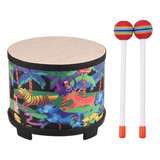 Tambor De Chão De Natal De 8 Polegadas Com Instrumento De B