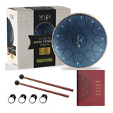 Tambor De Língua De Aço Wise Harmony Steel Drum De 12 Pol