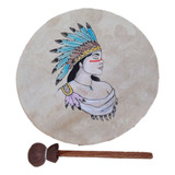 Tambor Xamânico Lakota Pintura ( Não É Caneta)