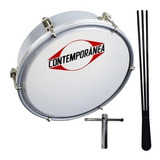 Tamborim 6'' Plastico Light Contemporânea 205lt + Baqueta