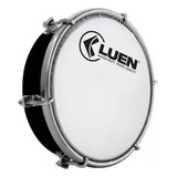 Tamborim Luen 6 Abs Preto Com Pele Leitosa 