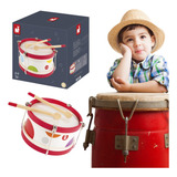Tamborzinho Brinquedo Infantil Instrumento Musical Sensorial