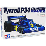 Tamiya Kit Plastimodelismo 1/20 Tyrrell P34 1976 Japan Gp