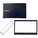 Tampa Azul Moldura E Hastes Compatível Com Samsung Np270e5j 