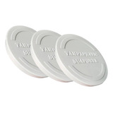 Tampa Cega Interna Pvc 100mm Tampapratic Kit 3 Peças