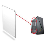Tampa De Acrílico Gabinete Gamer Pichau Komor Led Rgb