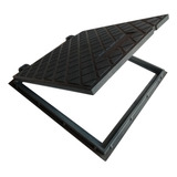 Tampa De Esgoto 50x50cm Caixa De Passagem Polipropileno Pvc