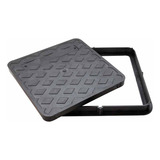 Tampa De Pvc 50x50cm Caixa Esgoto Gordura Elétrica Simples