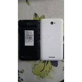 Tampa E Aro Traseiro Xperia E4 E2124 Branco