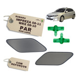 Tampa Esguicho Farol Subaru Impreza 08-11 - Par Com Travas 