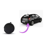 Tampa P/choque Engate Traseiro Citroen C4 Hatch Preto