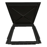 Tampa Para Casa De Maquinas Articulado Utildecor 90x90 Cor Preto