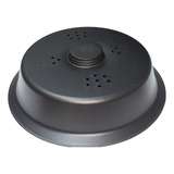 Tampa Para Microondas Electrolux Preta Original 26cm