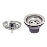 Tampa Ralo De Pia Tramontina Aço Inox 3 1/2 Cubas Tanque