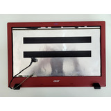 Tampa Superior Moldura Completa Acer Aspire E5-574 Vermelho