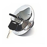 Tampa Tanque Combustível Titan Fan 125/150 Cbx 250 Cromada