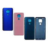 Tampa Traseira Botão Lateral Compativel Moto G9 Play Xt2083