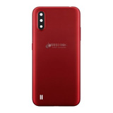 Tampa Traseira Compatível Galaxy A01 / A015 C/ Lente E Tecla