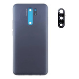 Tampa Traseira + Lente Câmera Para Xiaomi Redmi 9 Preta