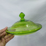 Tampa Vidro Antiga Repor Compoteira Bomboniére 23x12cm 560g
