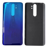 Tampa Vidro Traseiro Verso Para Redmi Note 8 Pro Azul