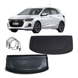 Tampão Bagagito Chevrolet Onix 2020 A 2023 Acarpetado Preto