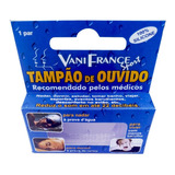 Tampão De Ouvido 100% Silicone Protetor Auricular C/ 01 Par