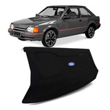 Tampão Porta Malas Ford Escort Hobby 1987 Traseira Grafite