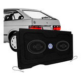 Tampão Porta Malas Vw Gol Quadrado 1980 1981 1982 1983 Preto