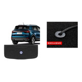 Tampão Porta Malas Vw T Cross Pcd 2020 2021 Carpete Grafite