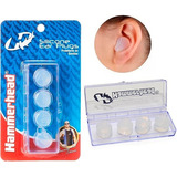 Tampao Protetor De Ouvido Auricular 4 Pc Silicone Hammerhead