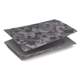 Tampas Do Console Playstation 5 Gray Camouflage Tampa Ps5