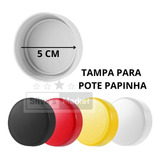 Tampas Plásticas 48mm(4,8cm) Para Pote Papinha