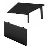 Tampo Bancada Mesa Dobrável Retratil De Parede 90 X 45cm
