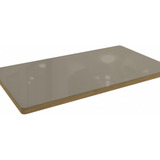 Tampo De Mesa De Jantar Com Vidro 160x90 Freijo/bronze Fc