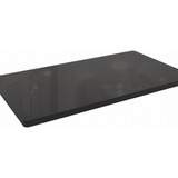 Tampo De Mesa De Jantar Com Vidro 160x90 Preto Fh