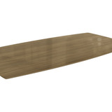 Tampo De Mesa De Jantar Com Vidro 170x90 Nogueira Ec