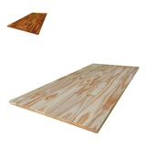 Tampo De Mesa Madeira Maciça Natural Pinus P/ Bancada 100x50