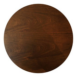 Tampo Giratório De Madeira 50cm Para Mesa