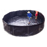 Tanque Circular Com Geomembrana Pead 0,8mm 20m³/piscicultura