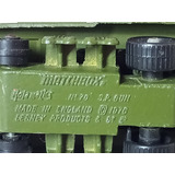Tanque De Guerra Antigo Miniatura Matchbox