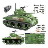 Tanque De Guerra Lego M4 Sherman