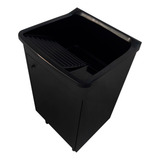 Tanque De Lavanderia 22l Com Gabinete Premium Black 46cm